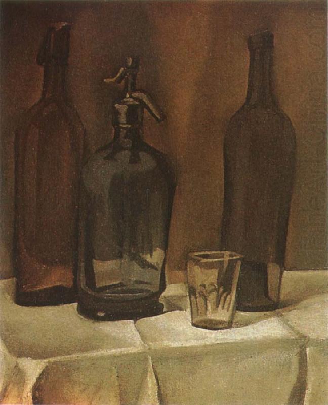 Juan Gris Siphon and winebottle china oil painting image